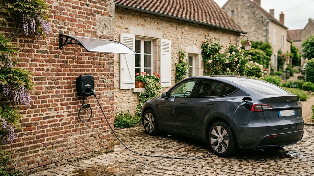 Comment protéger sa Wallbox en extérieur avec un auvent
